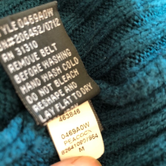 ABstudio Blue Pullover High Neck Sweater Dress - Picture 4 of 5